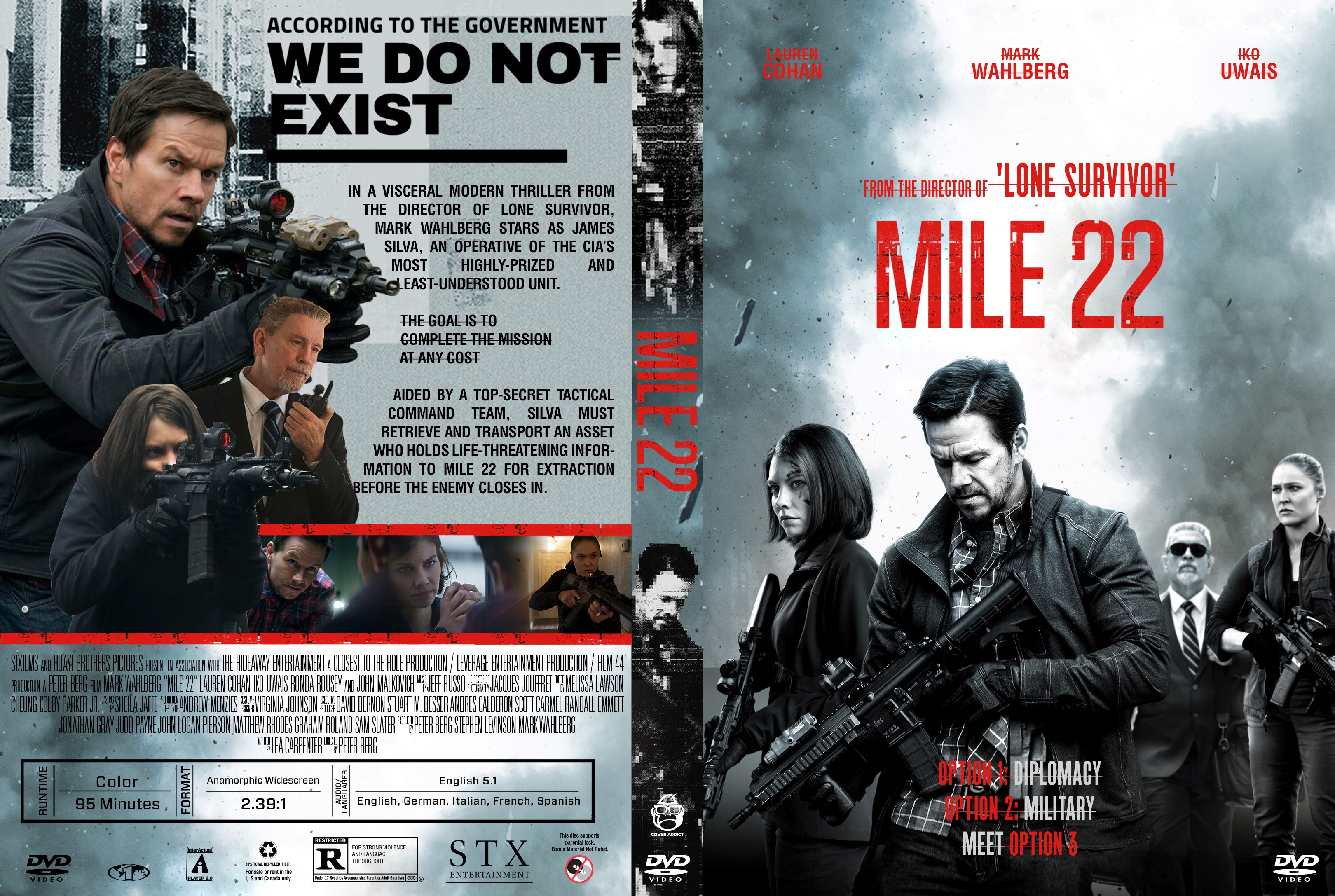 Mile 22 (2018) : Front